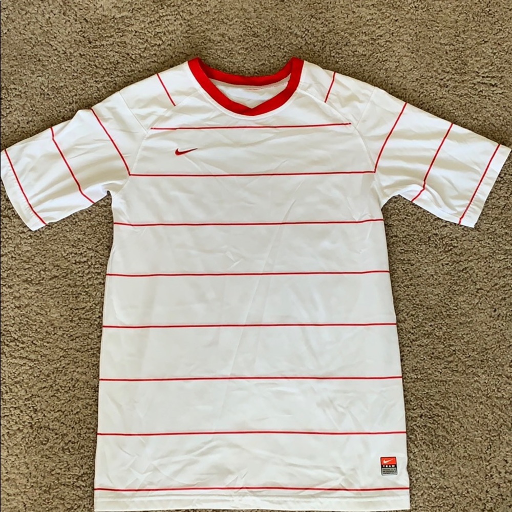 Striped Nike Soccer Jersey